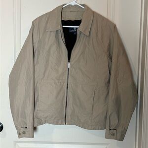 London Fog Men's Beige Jacket with Removeable Fleece